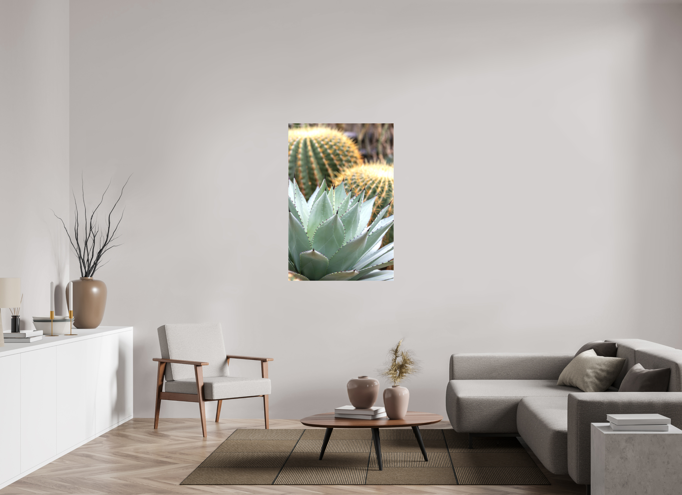 80 x 120 cm, Leinwand Thorns & Grace