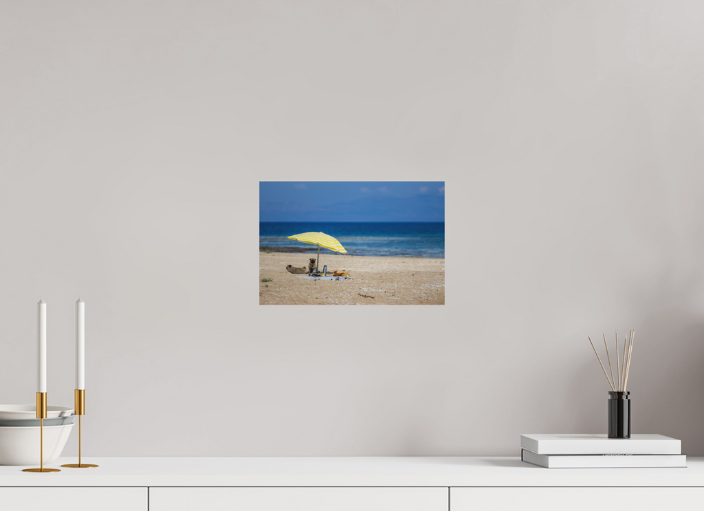 30 x 20 cm, Fine-Art Matt Pug Paradise