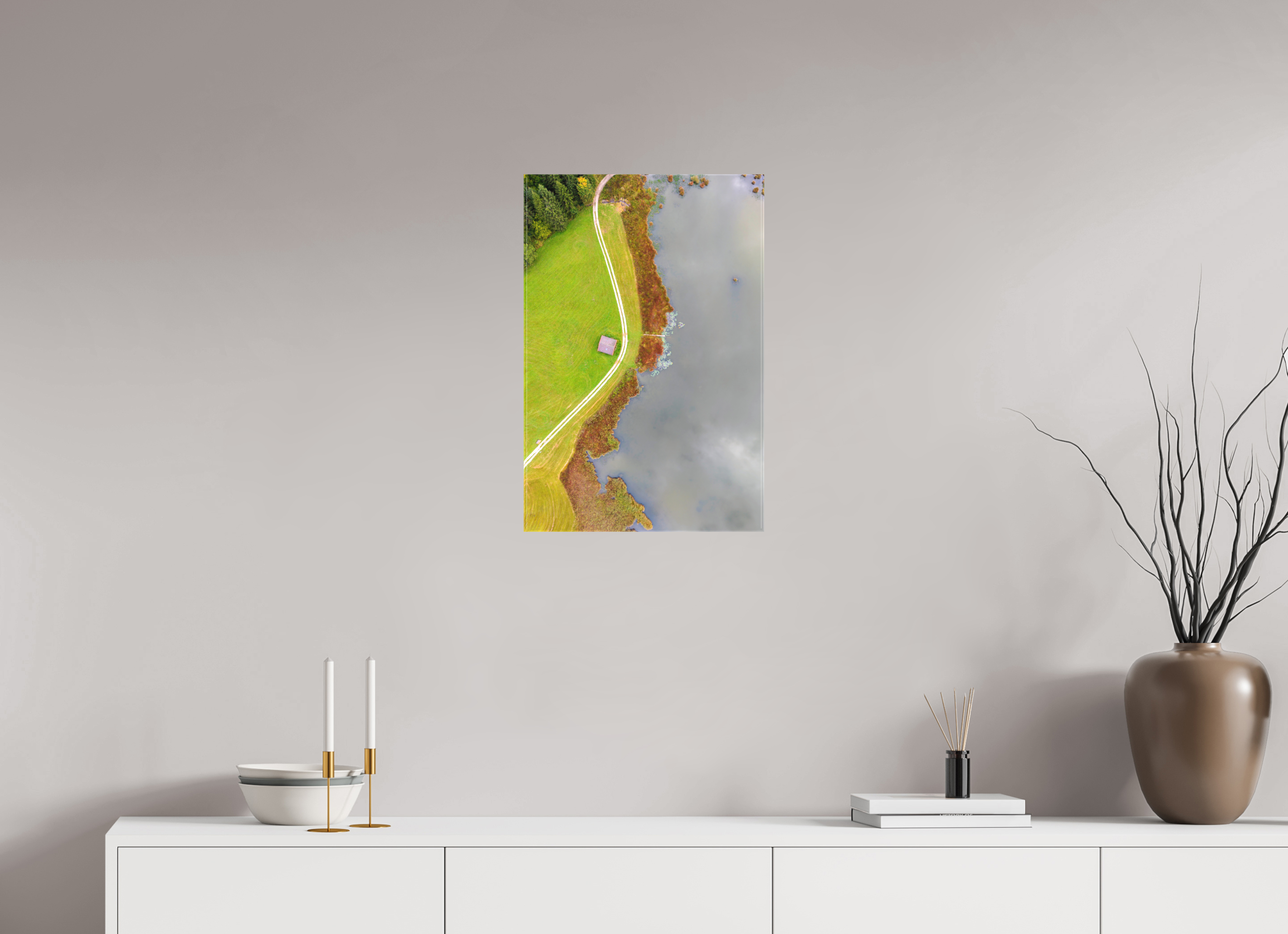 40 x 60 cm, Leinwand Lines of Tranquility