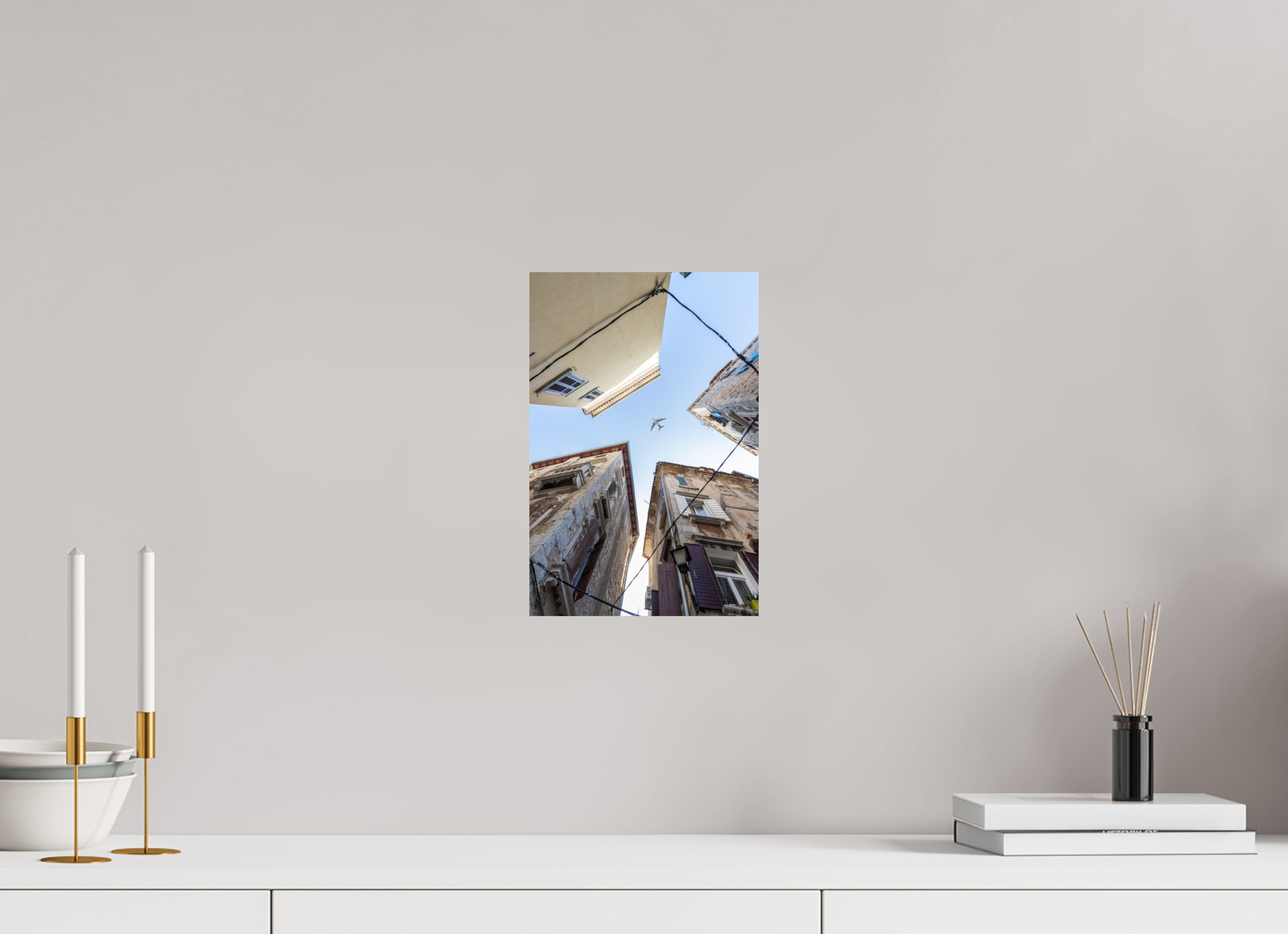 20 x 30 cm, Fine Art Print auf Alu-Dibond Urban Flight
