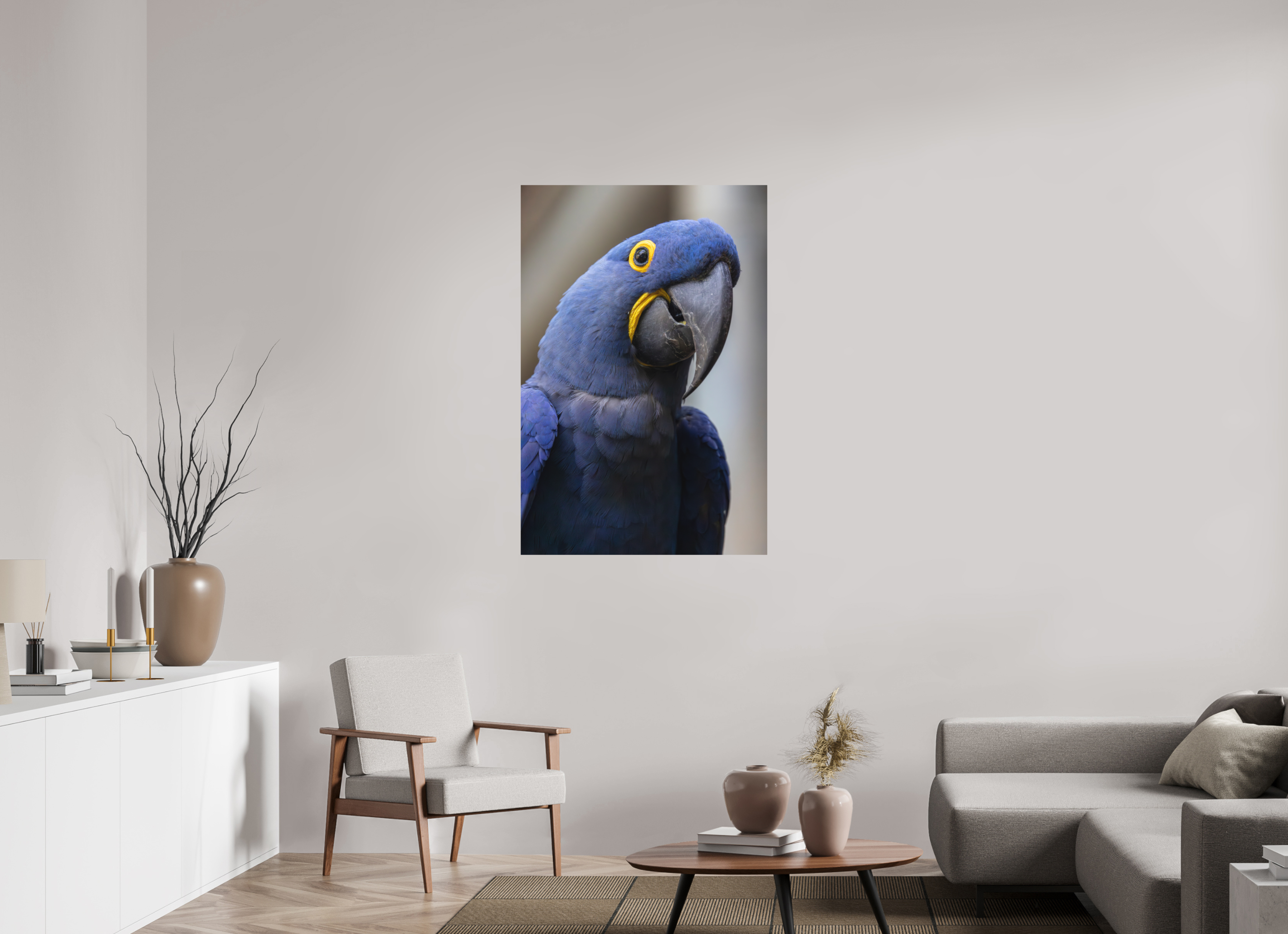 80 x 120 cm, Fine-Art Matt Blue Glory
