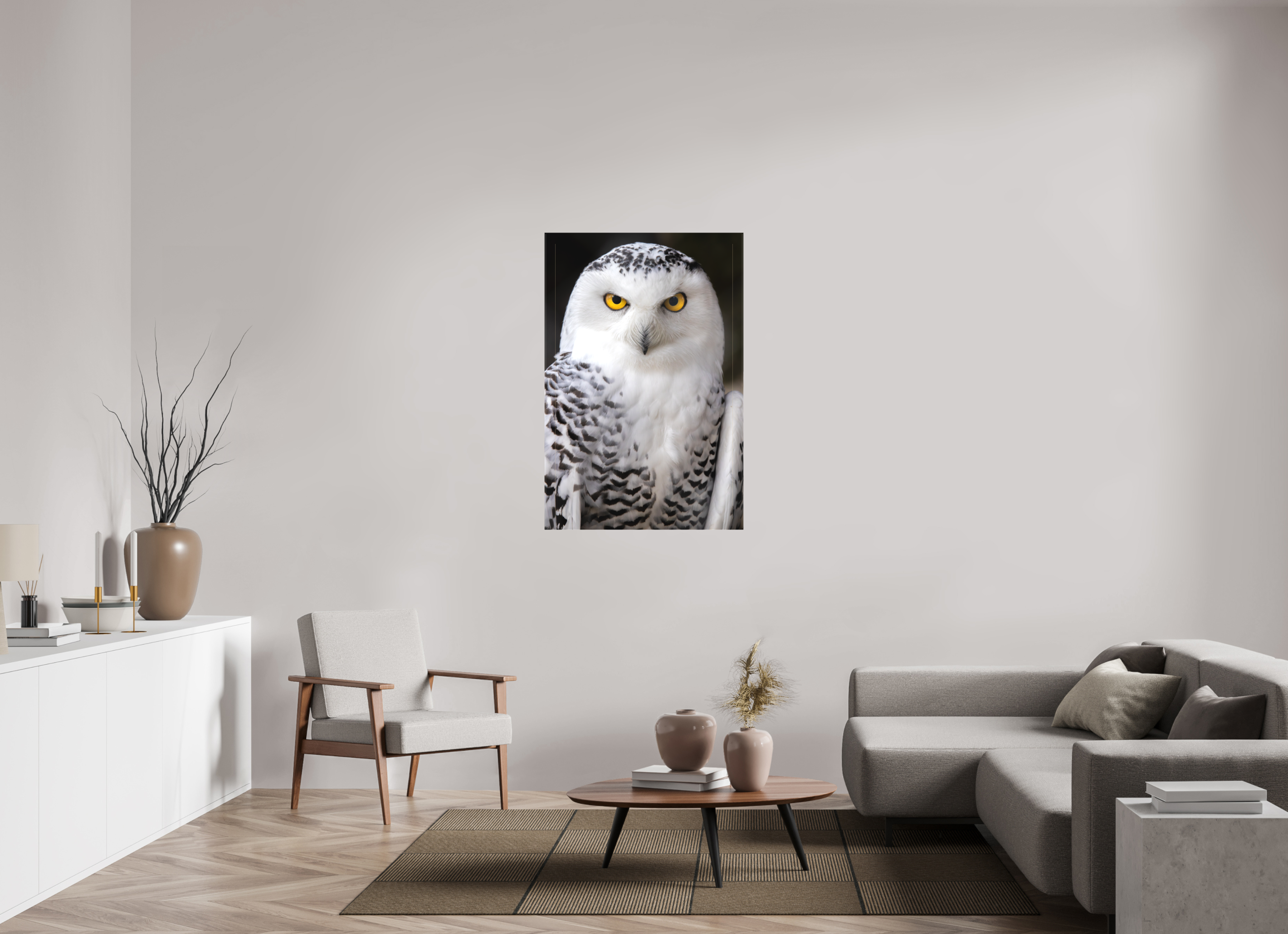 80 x 120 cm, Leinwand Arctic Stare