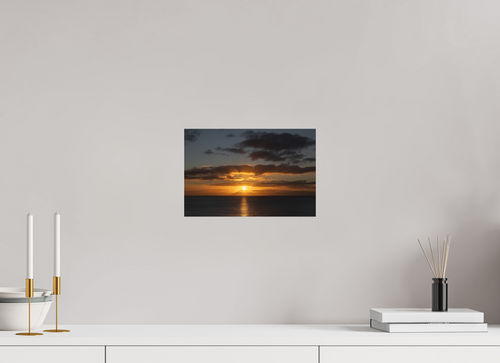 Celtic Sunset – Sonnenuntergang am Meer als Wandbild, 30 × 20 cm, Fine-Art Matt