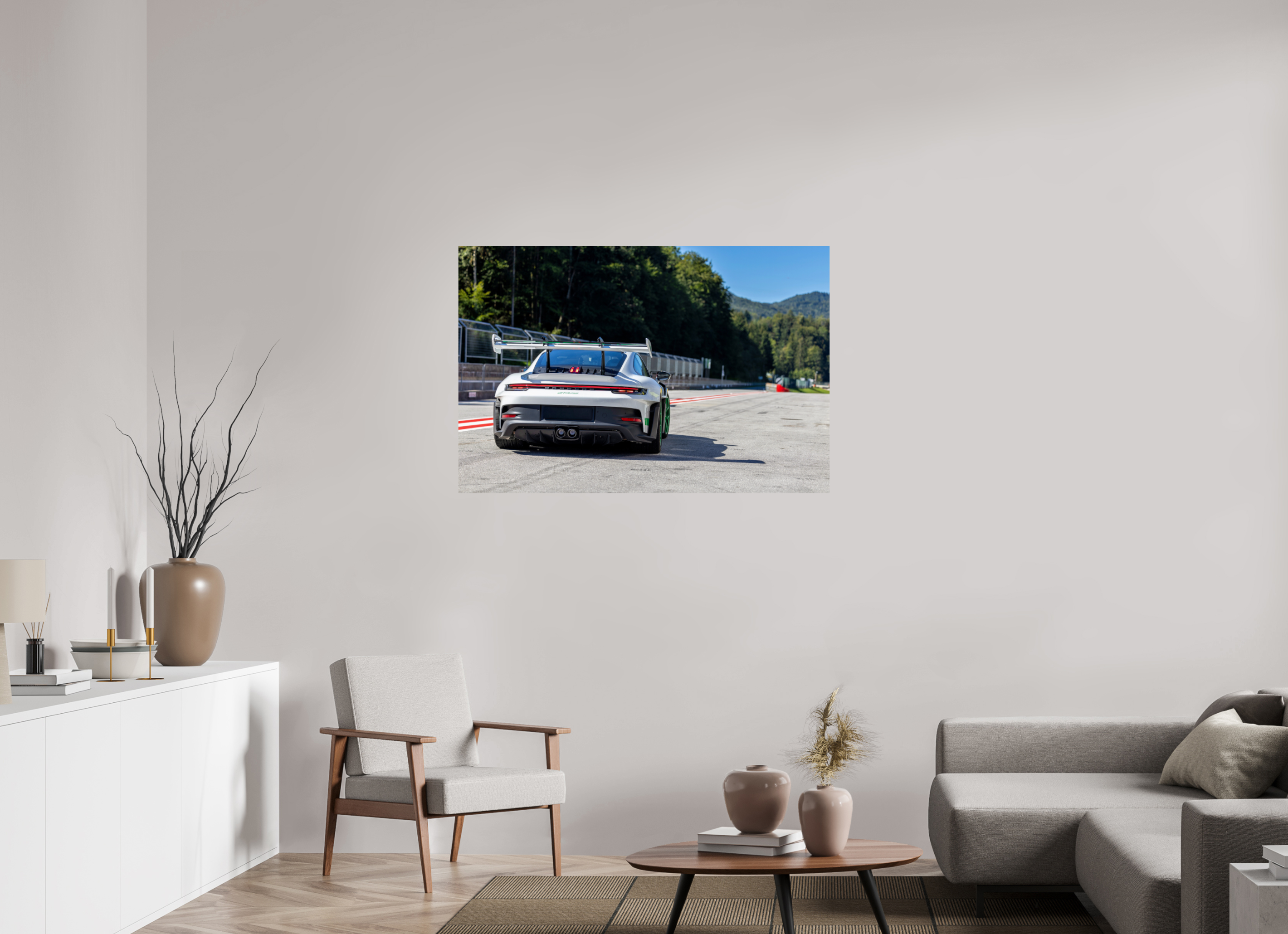 120 x 80 cm, Fine Art Print auf Alu-Dibond Track Weapon