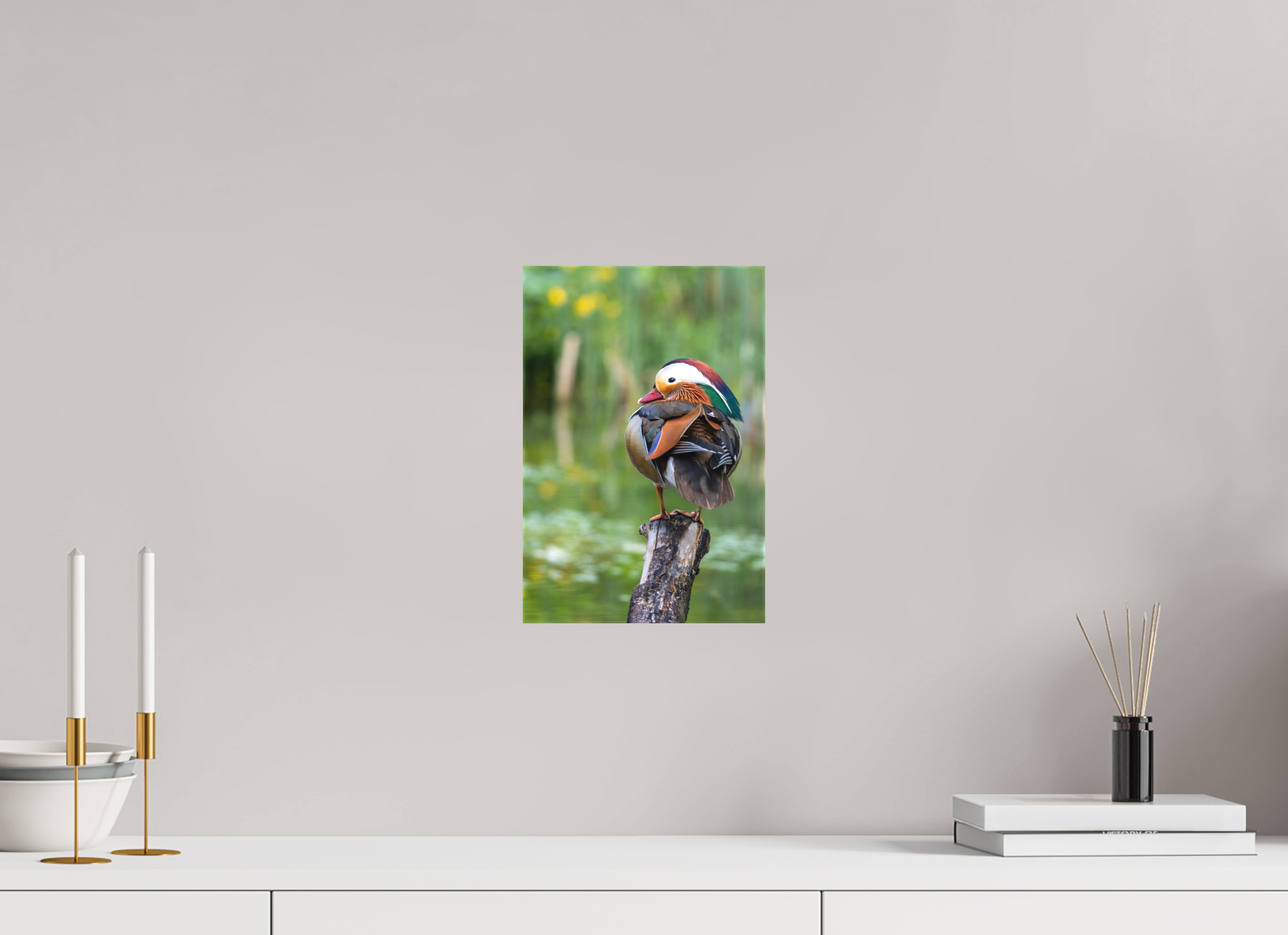 20 x 30 cm, Leinwand Perched Beauty