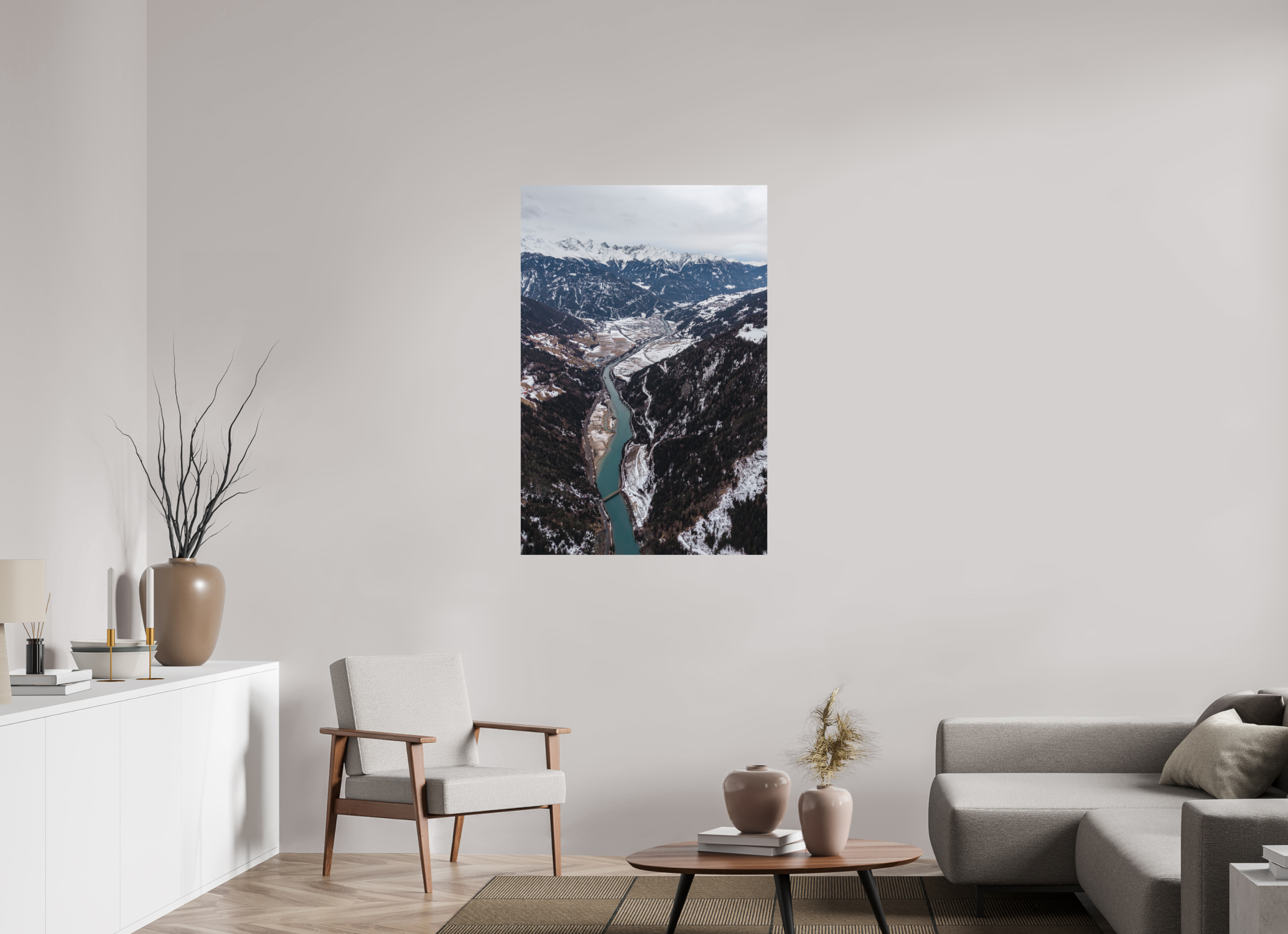 80 x 120 cm, Fine-Art Print Matt Valley of Silence