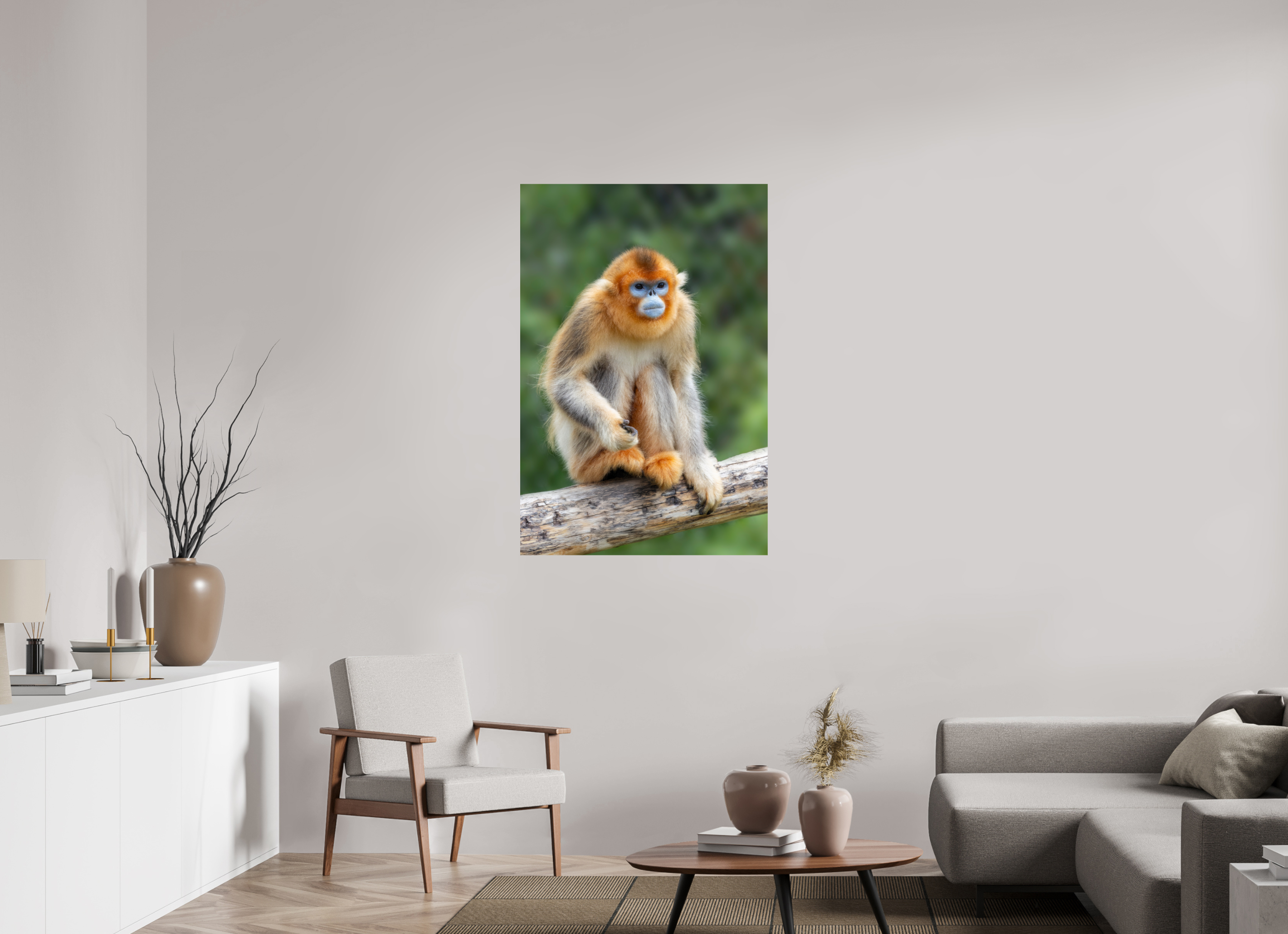 80 x 120 cm, Fine Art Print auf Alu-Dibond Golden Rest