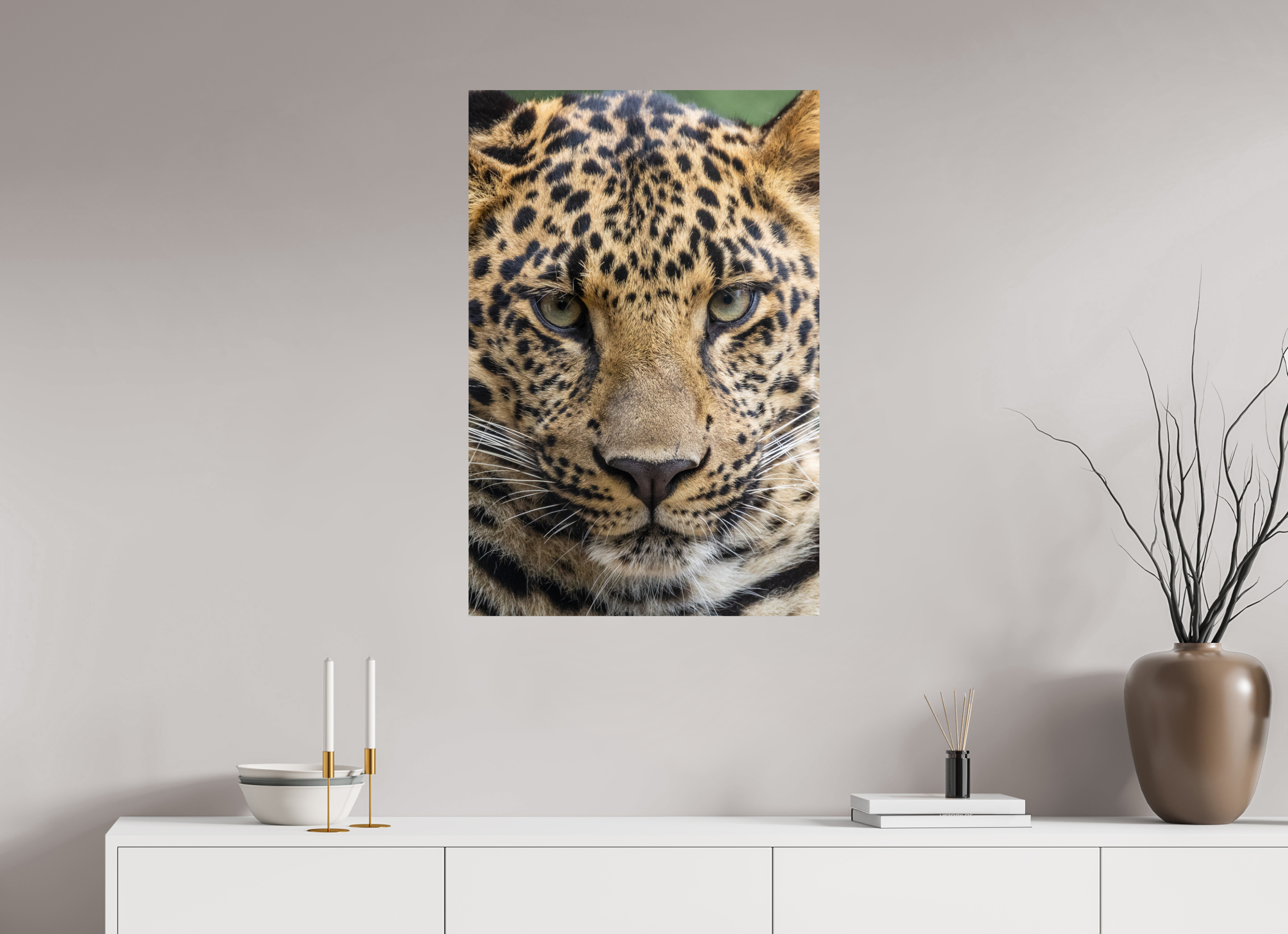 60 x 90 cm, Fine Art Print auf Alu-Dibond Wild Focus