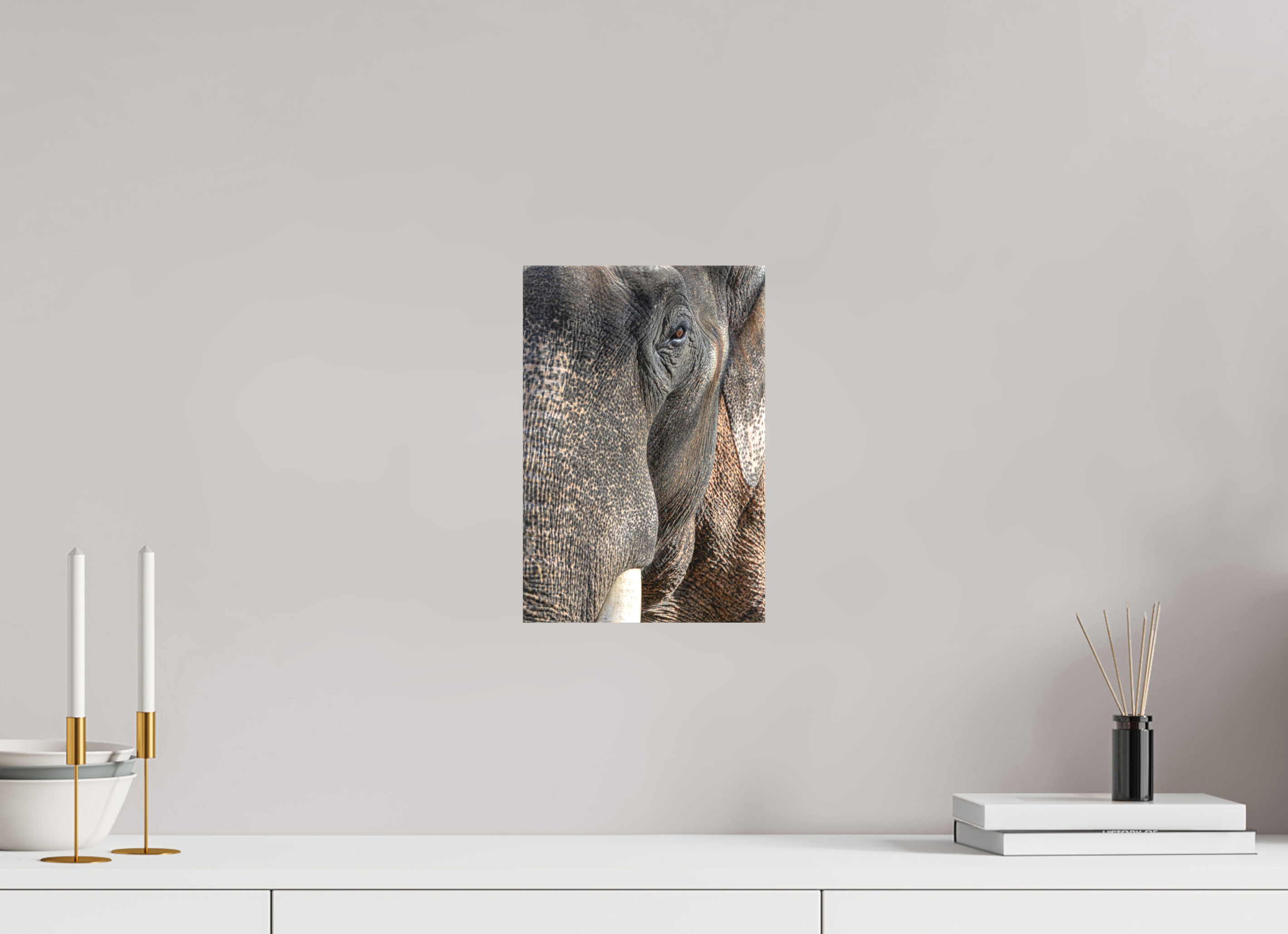 20 x 30 cm, Leinwand Soul of the Elephant