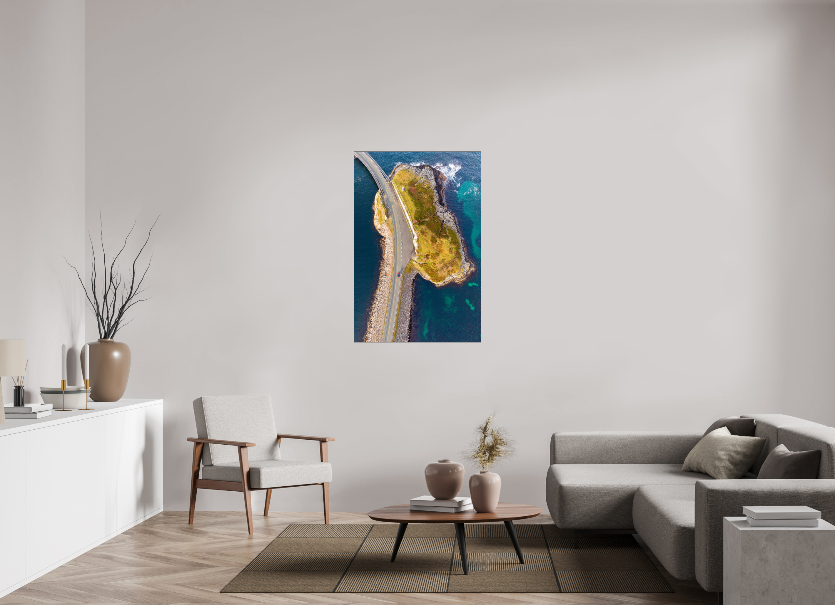 80 x 120 cm, Foto-Abzug hinter Acrylglas glänzend Sea Crossing
