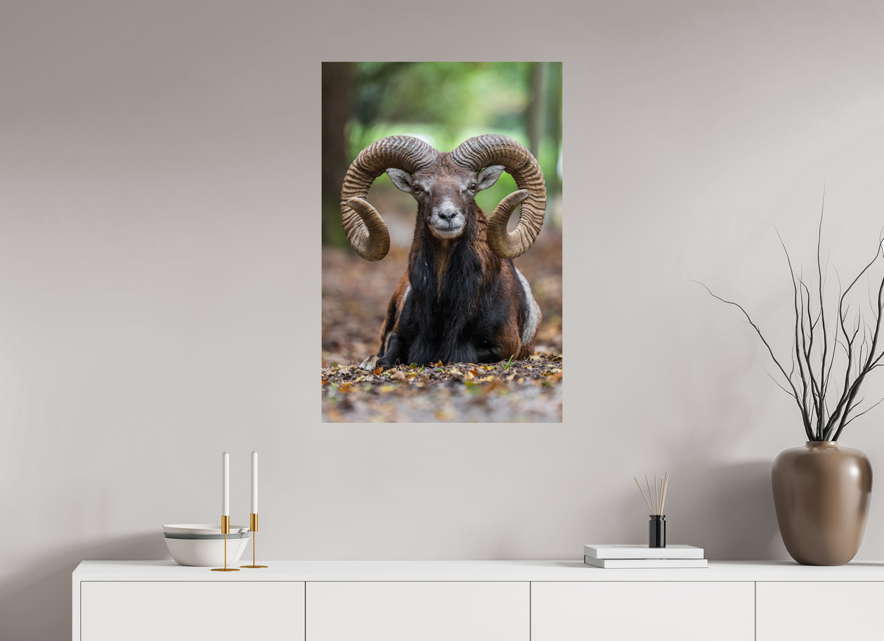 60 x 90 cm, Fine Art Print auf Alu-Dibond Majestic Rest