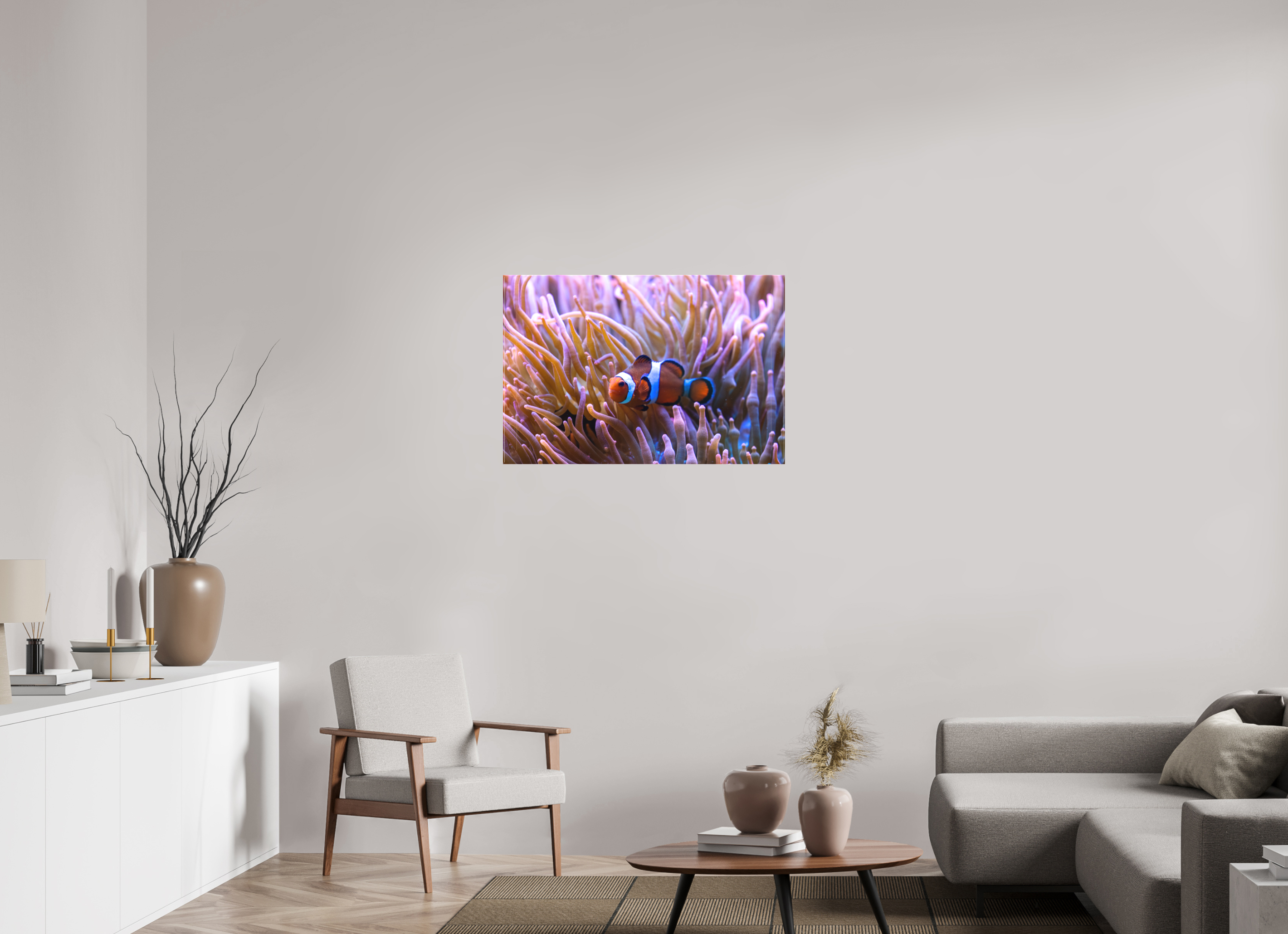90 x 60 cm, Leinwand Reef Life