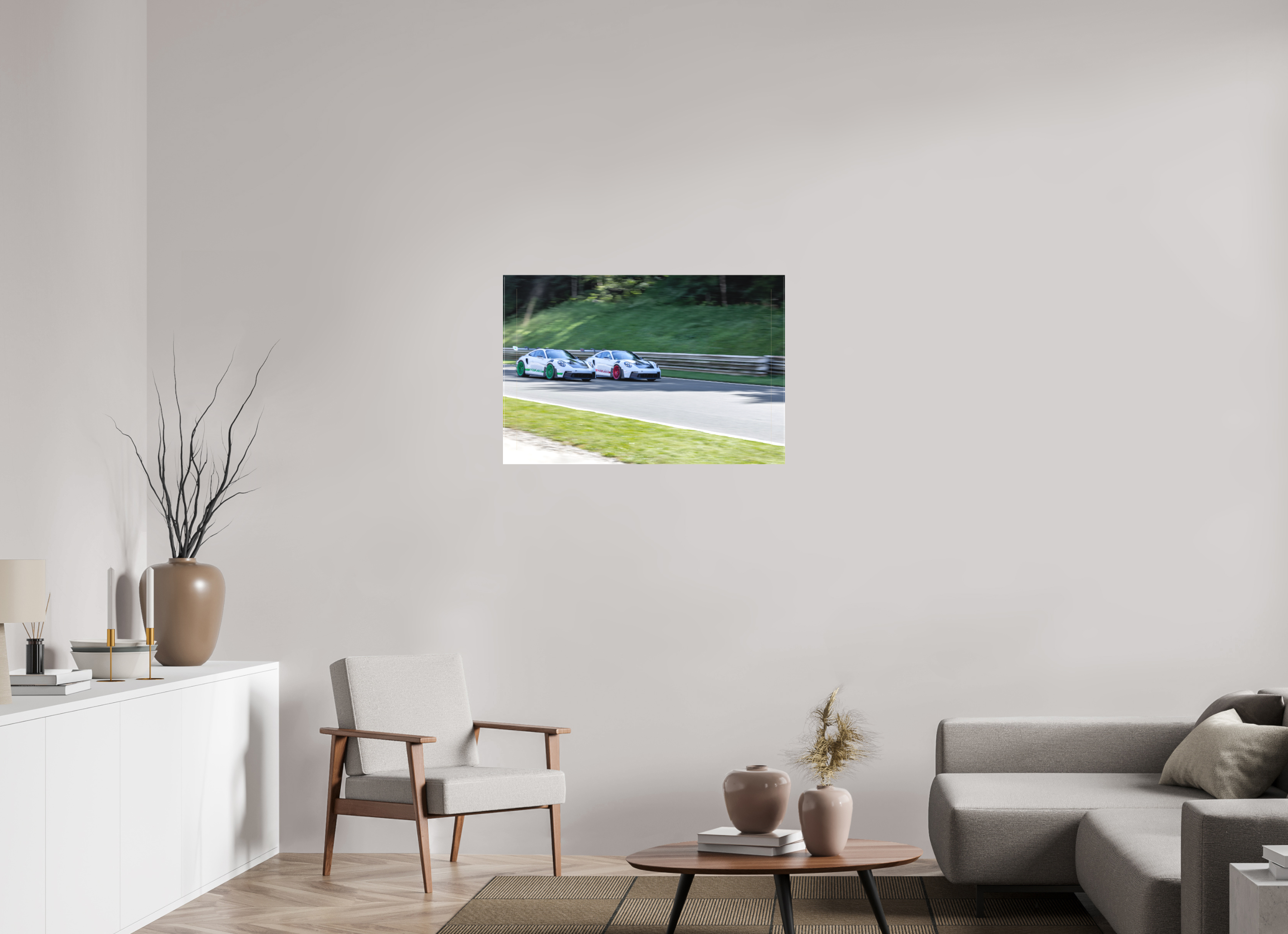 90 x 60 cm, Leinwand Side by Side