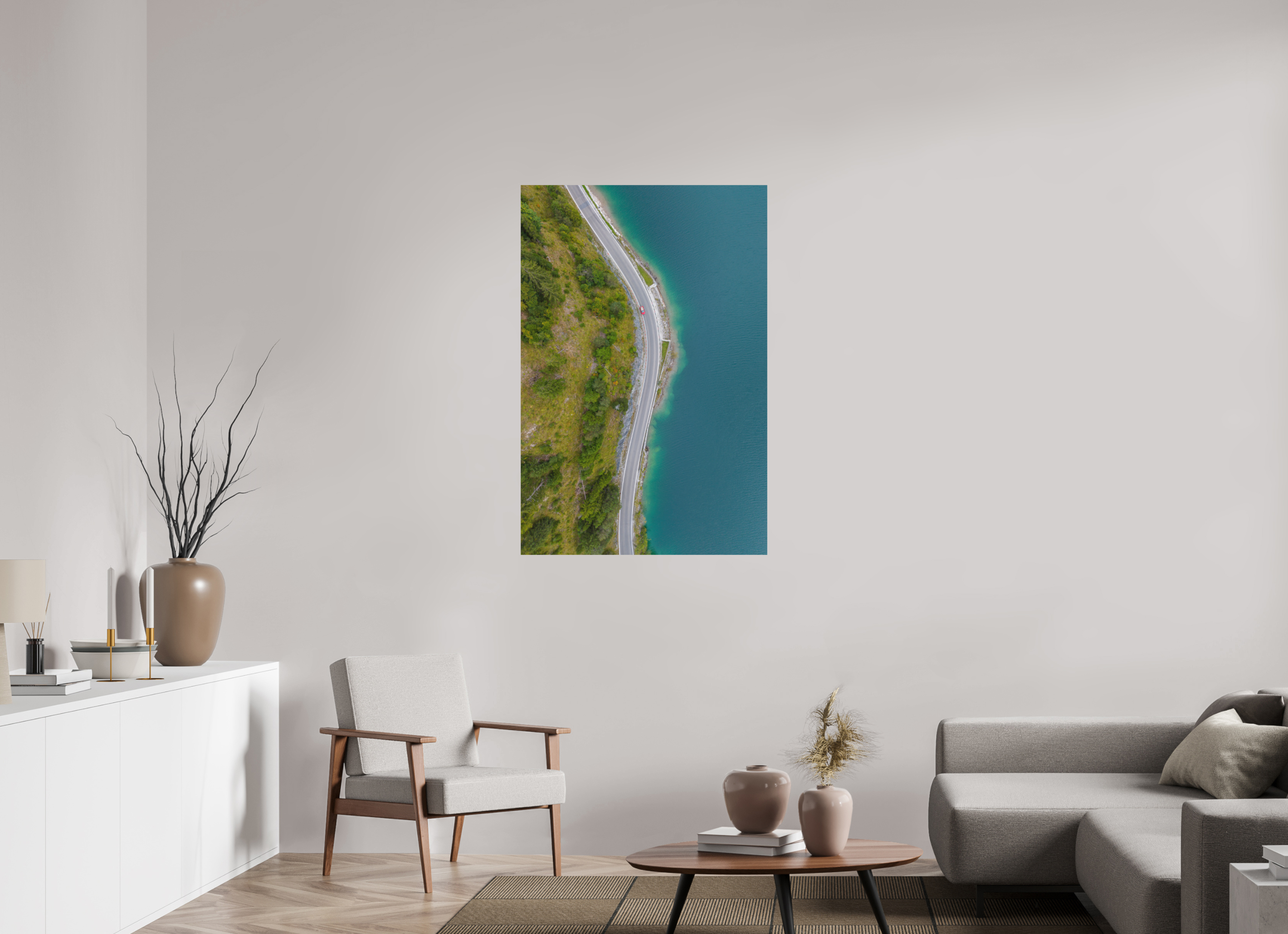 80 x 120 cm, Fine-Art Matt Edge of Serenety