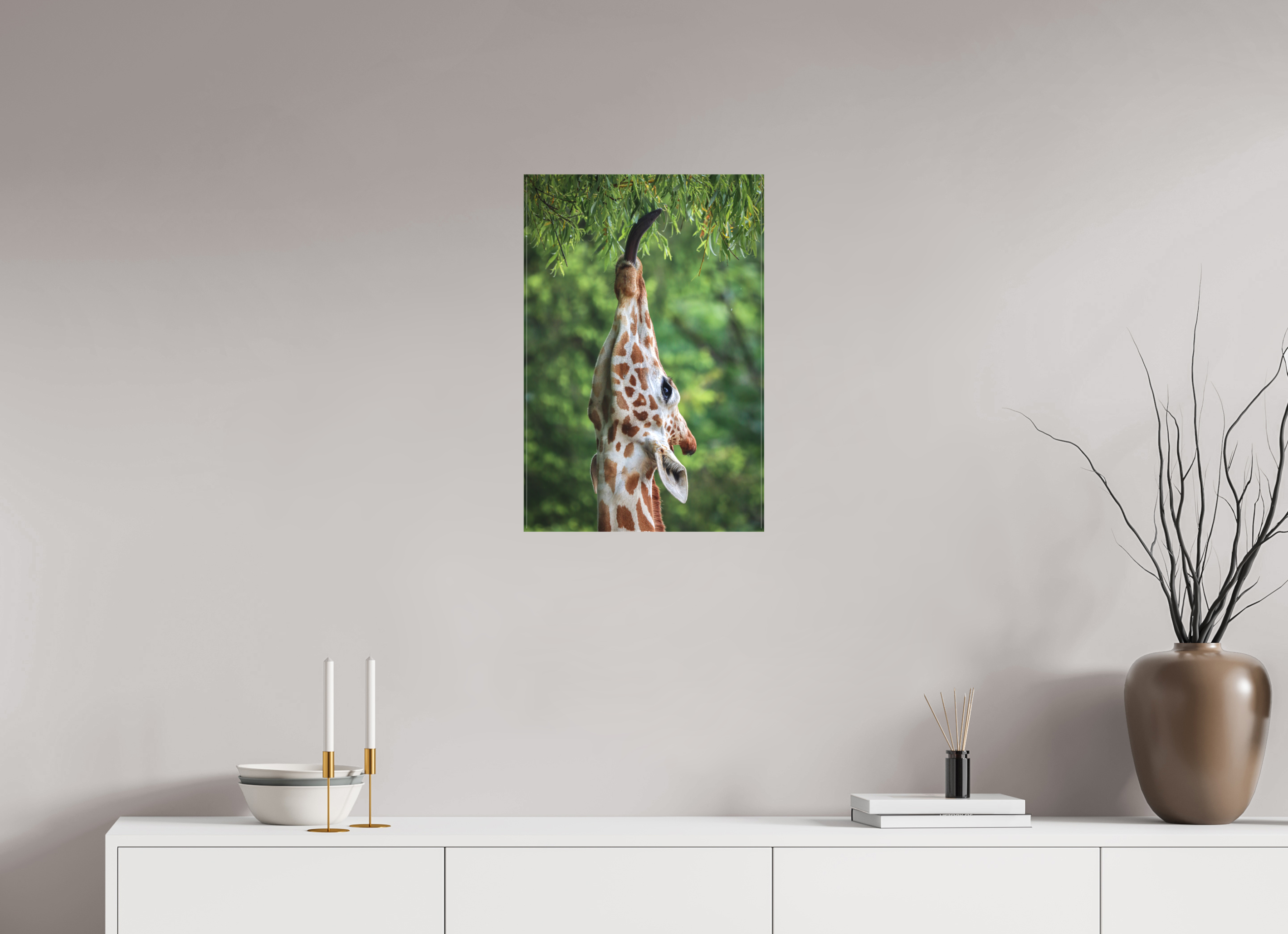 40 x 60 cm, Leinwand Tree Top Snack