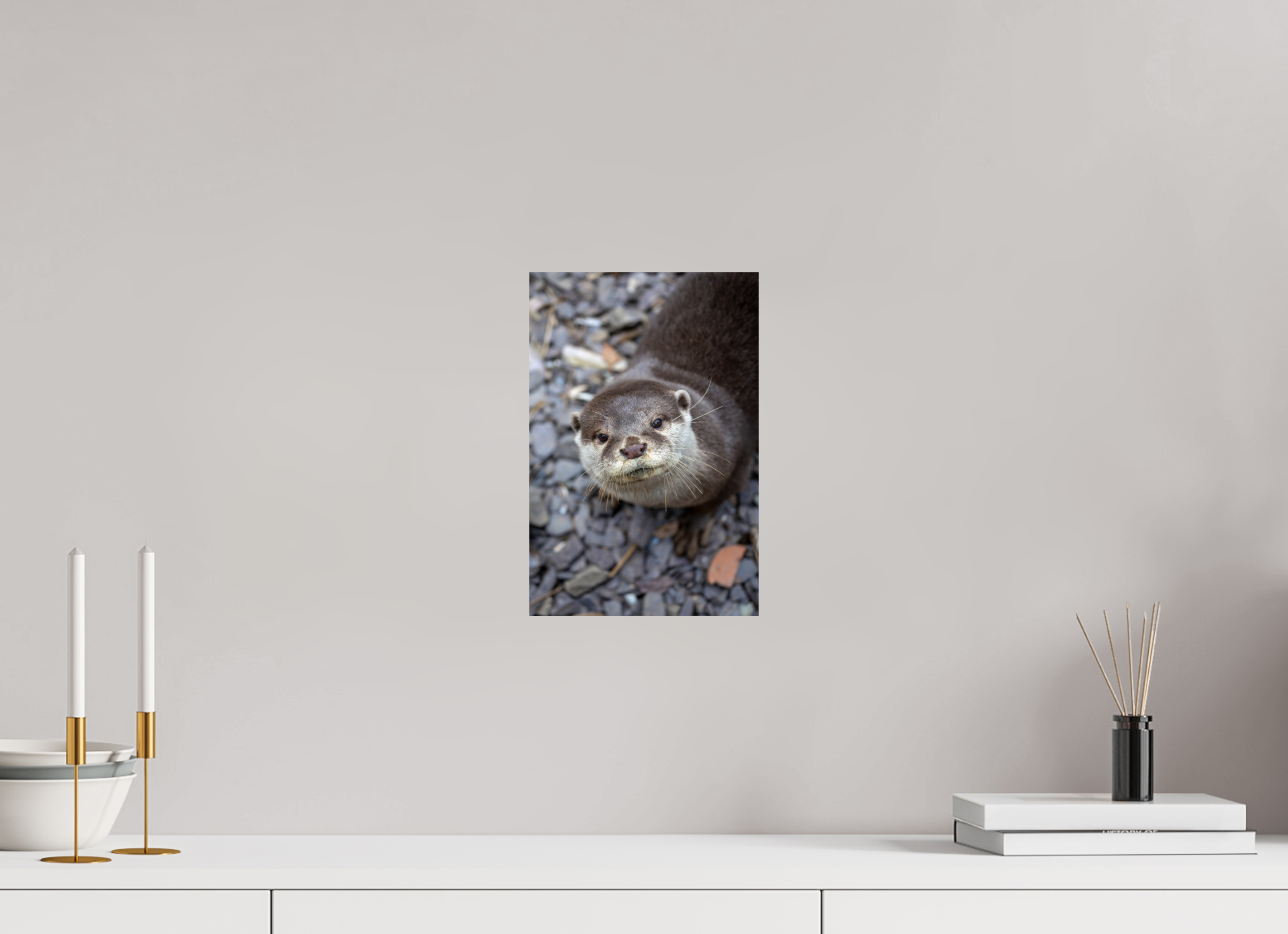 20 x 30 cm, Fine Art Print auf Alu-Dibond Hello There