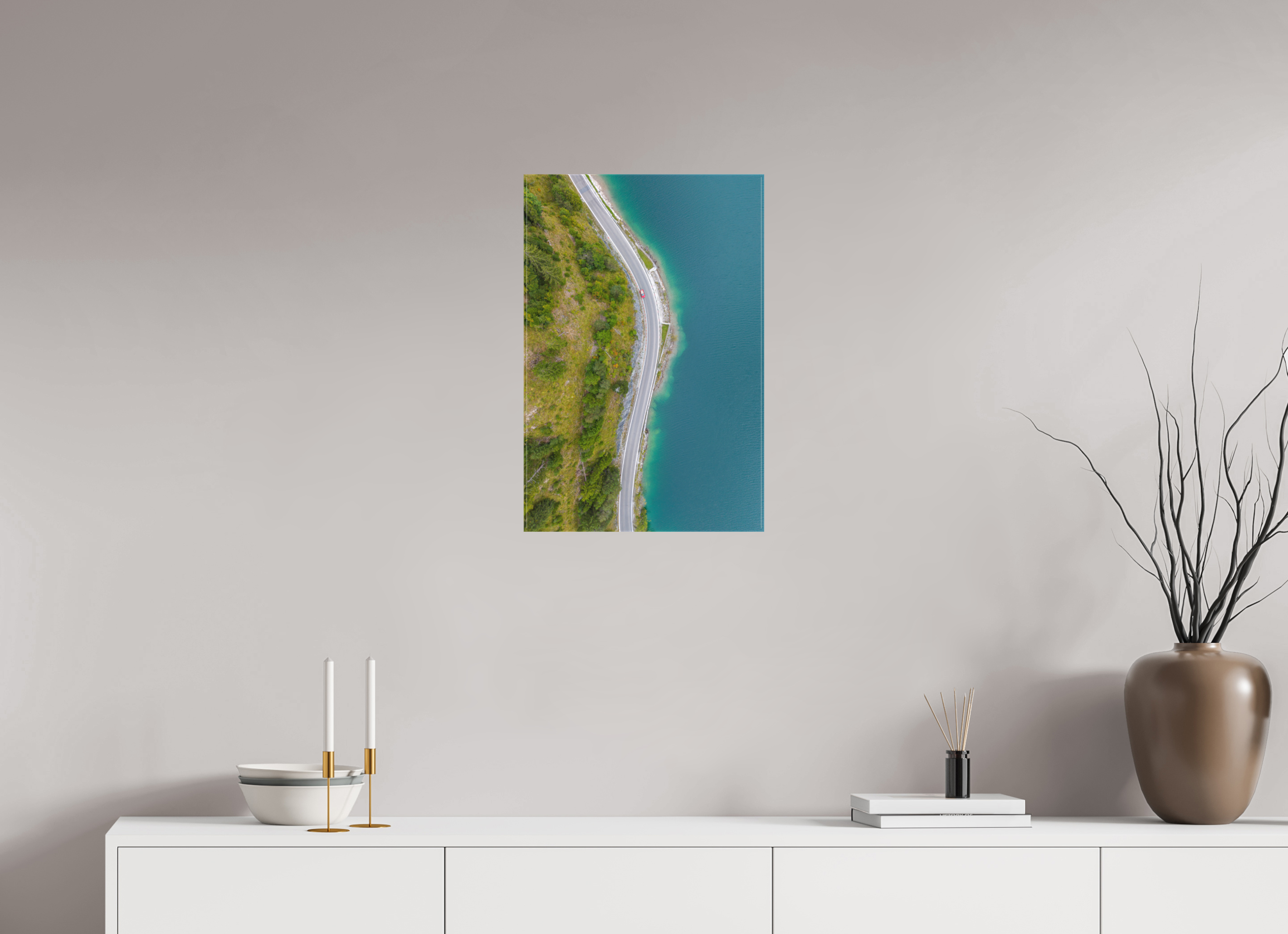 40 x 60 cm, Leinwand Edge of Serenety