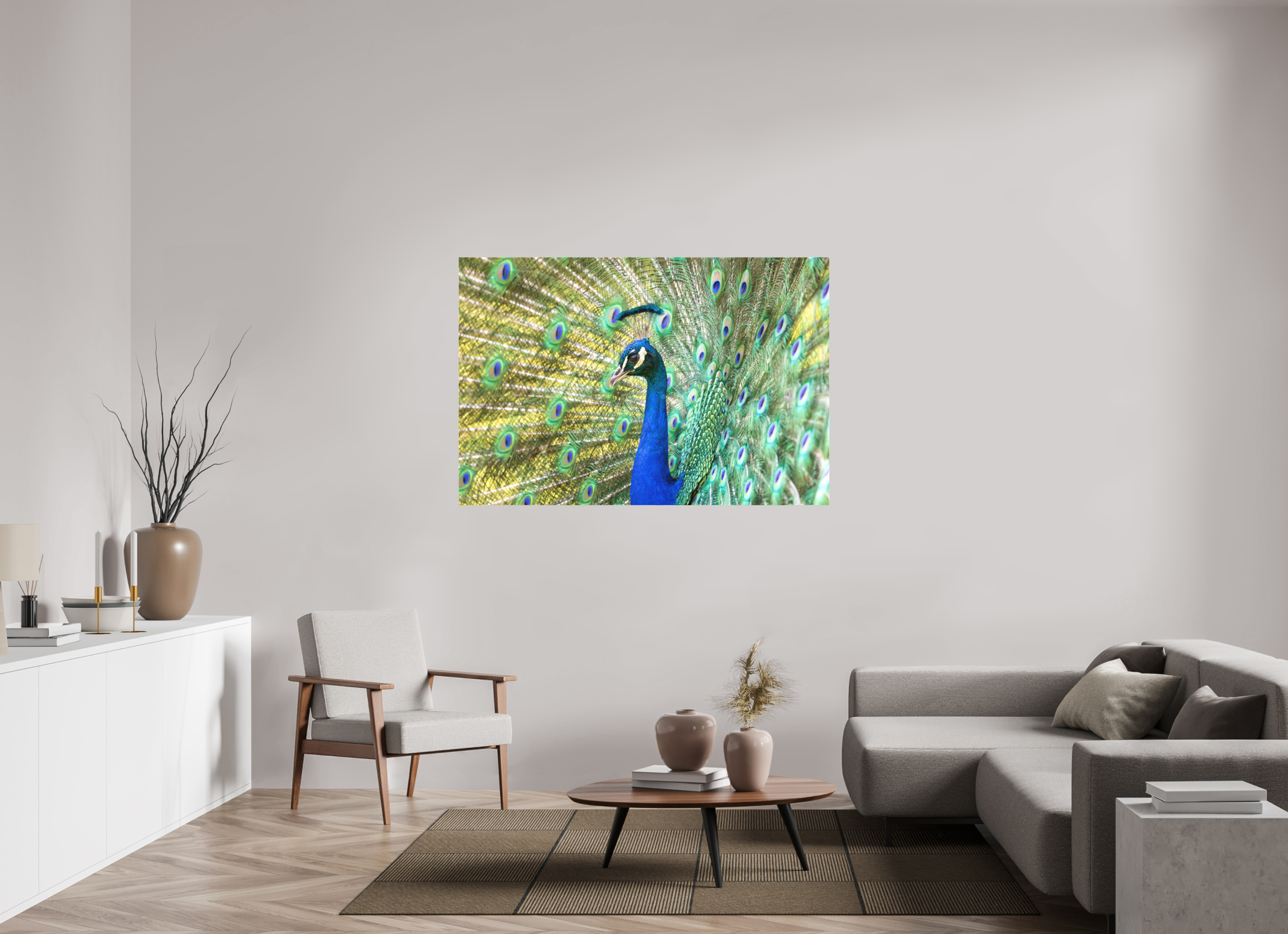 150 x 100 cm, Leinwand Majestic Profile
