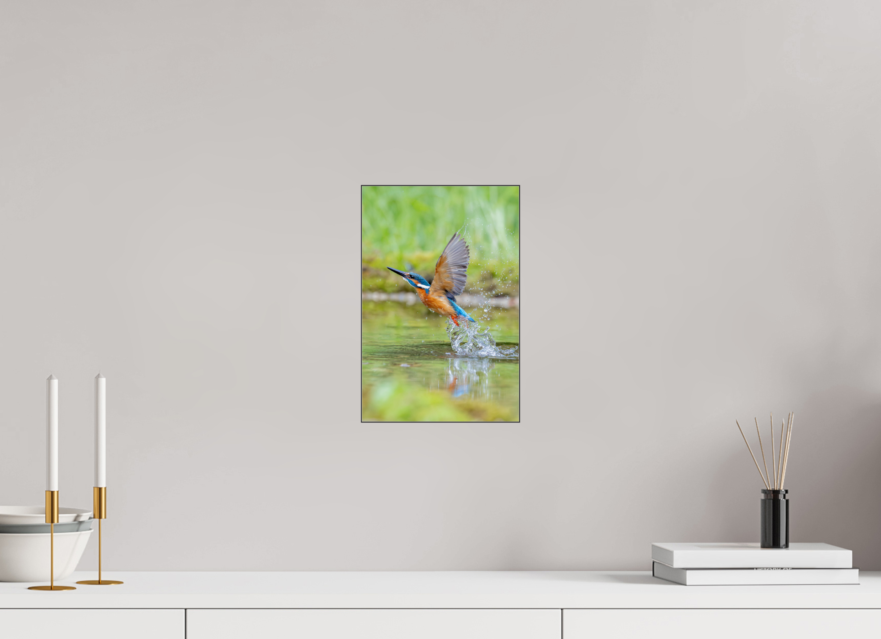 20 x 30 cm, Foto-Abzug hinter Acrylglas glänzend Splash of Freedom