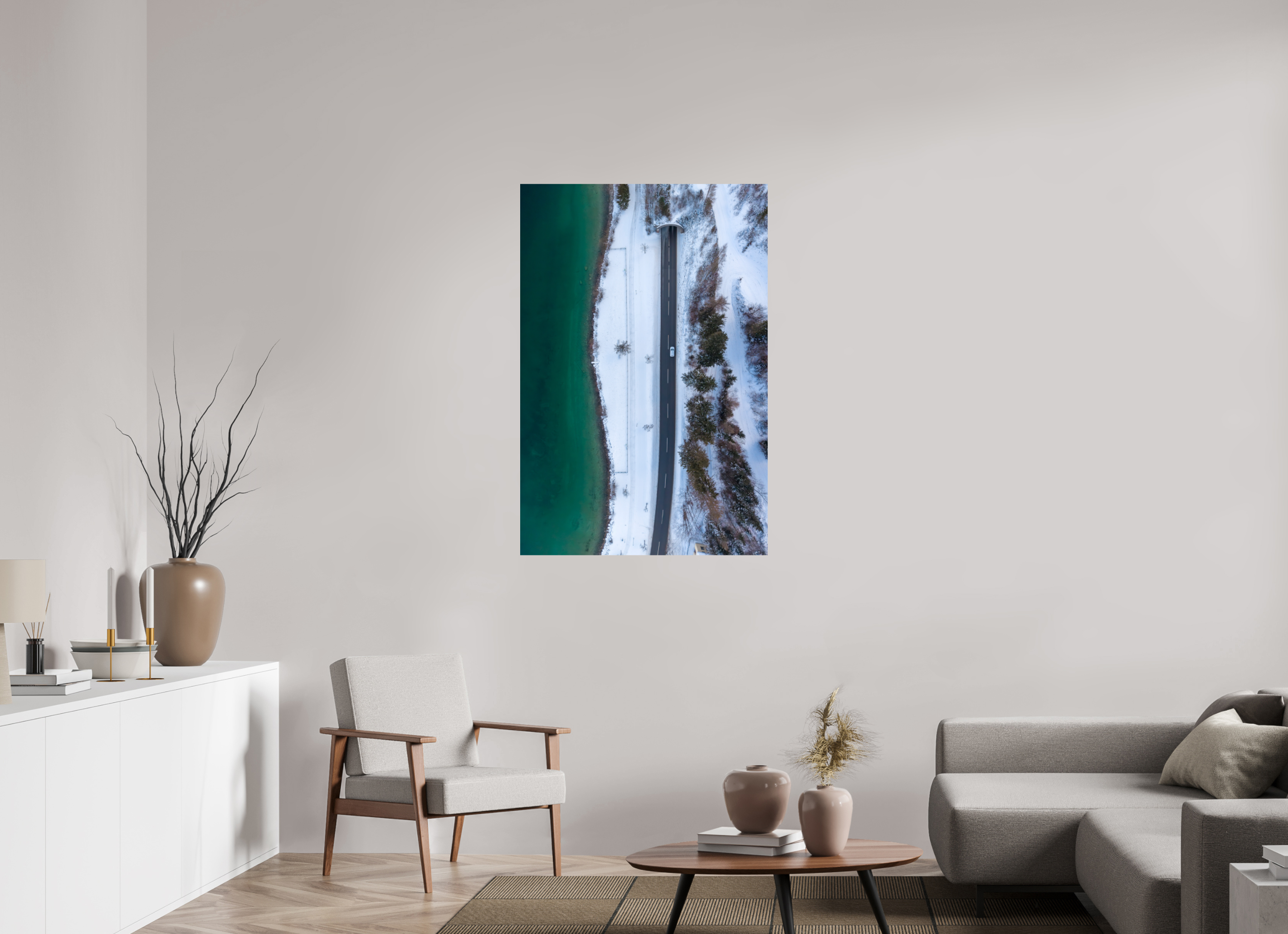 80 x 120 cm, Fine Art Print auf Alu-Dibond Into the Quiet